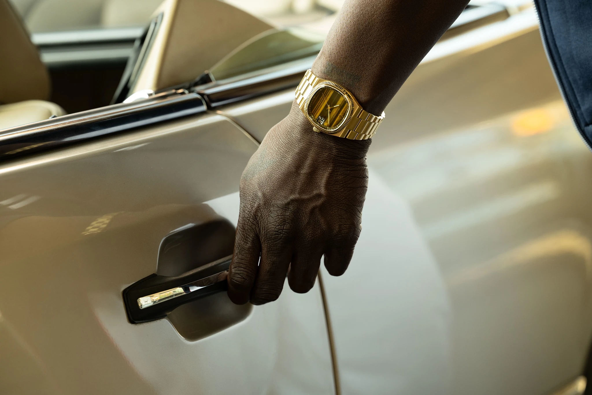 Brown Dial Stainless Steel Bracelet Super Seville 97B230 | Bulova